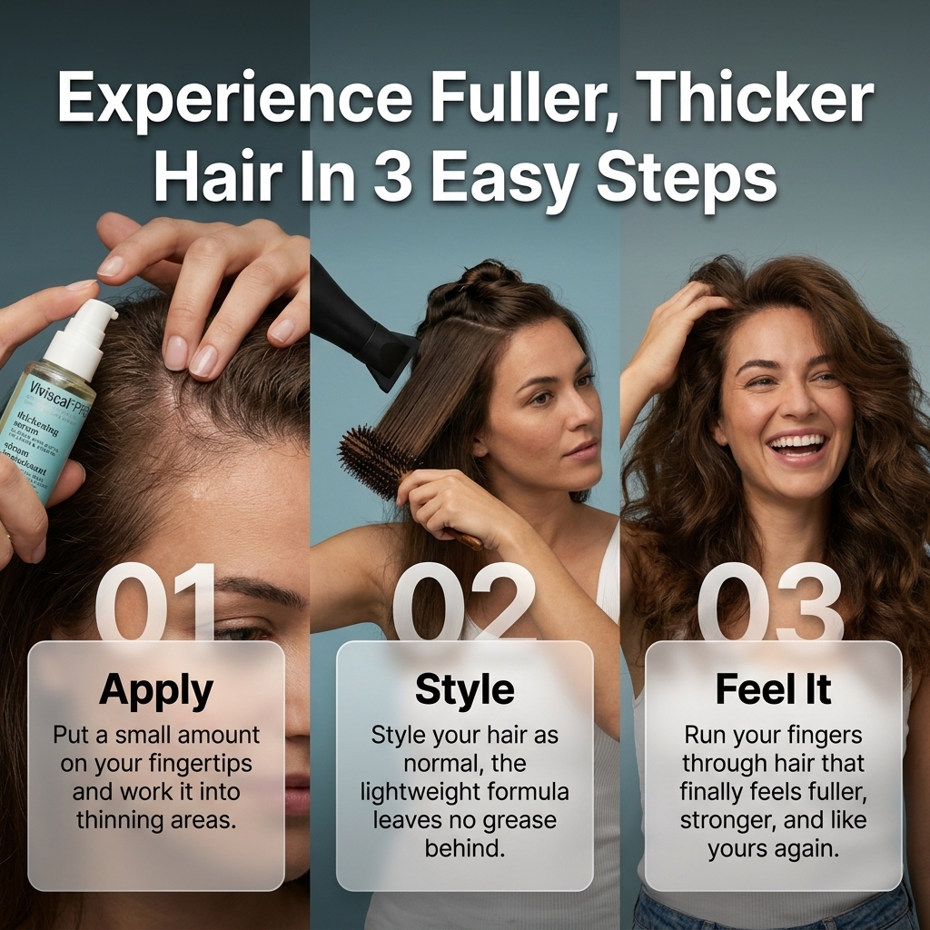 Viviscal Professional Thickening Elixir - Volumizing, Nourishing, Confidence-Restoring