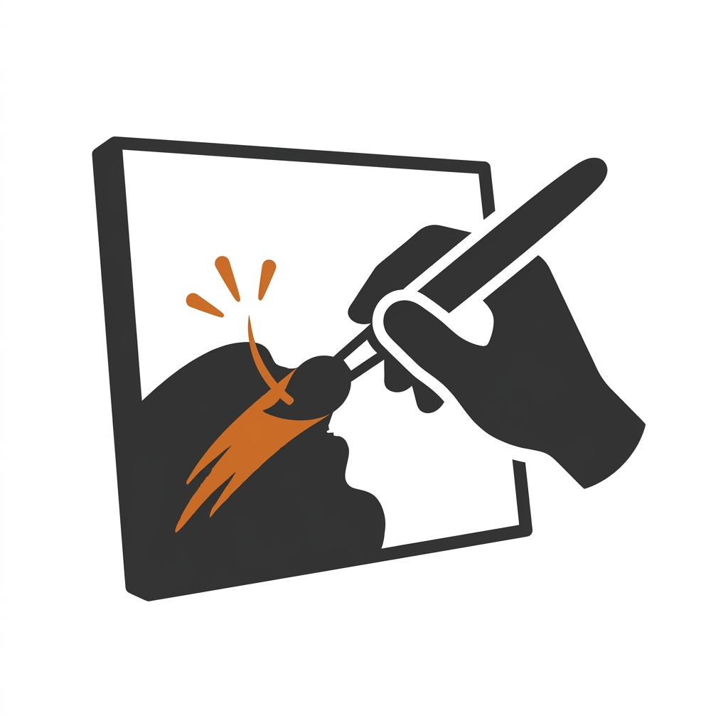 Loose Bristles Landing In Your Paint
