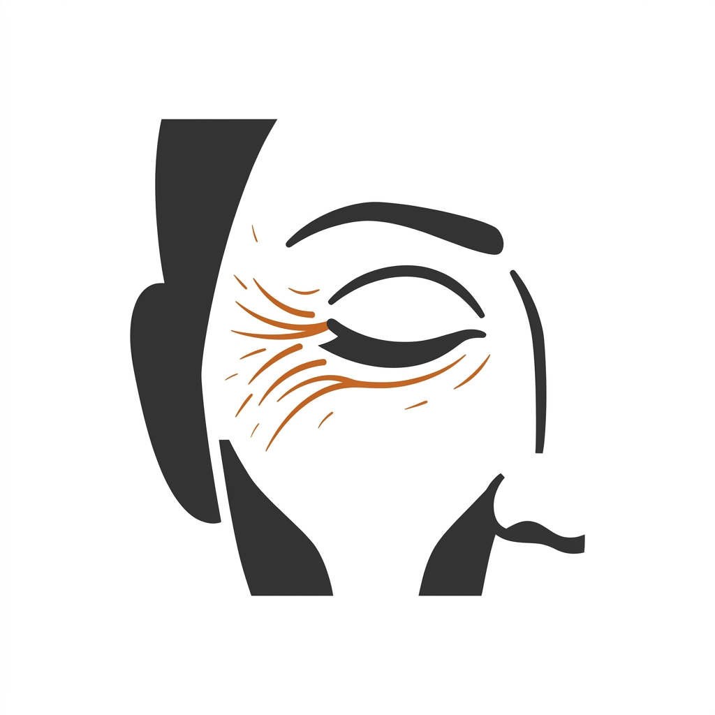 Seeing Deep Crow's Feet Around Your Eyes